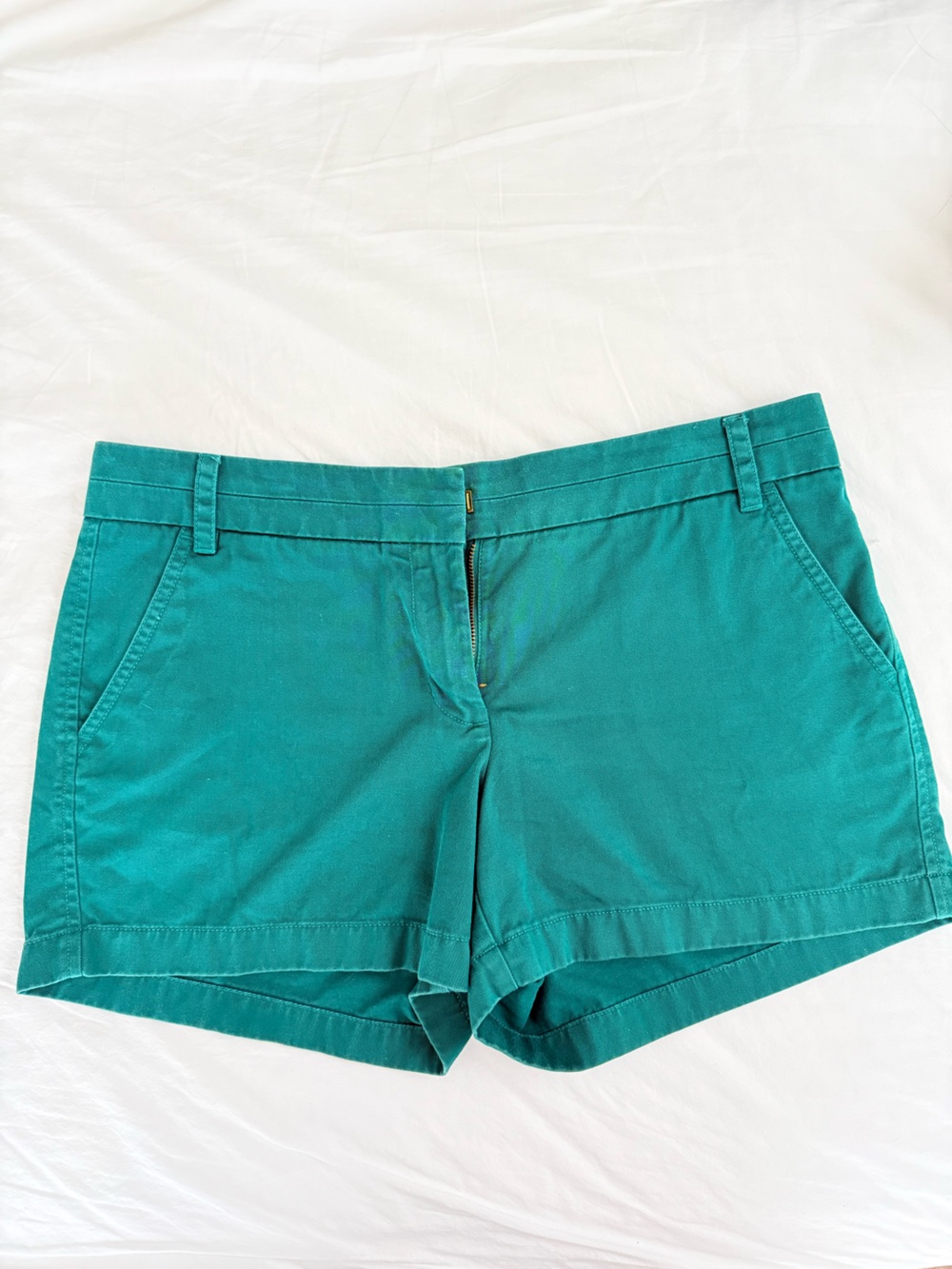 J.Crew 4” Chino Shorts - Dark Green - 10